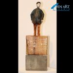 Anja Weinberg Skulptur, 57 x 12 cm Preis 1.200 €